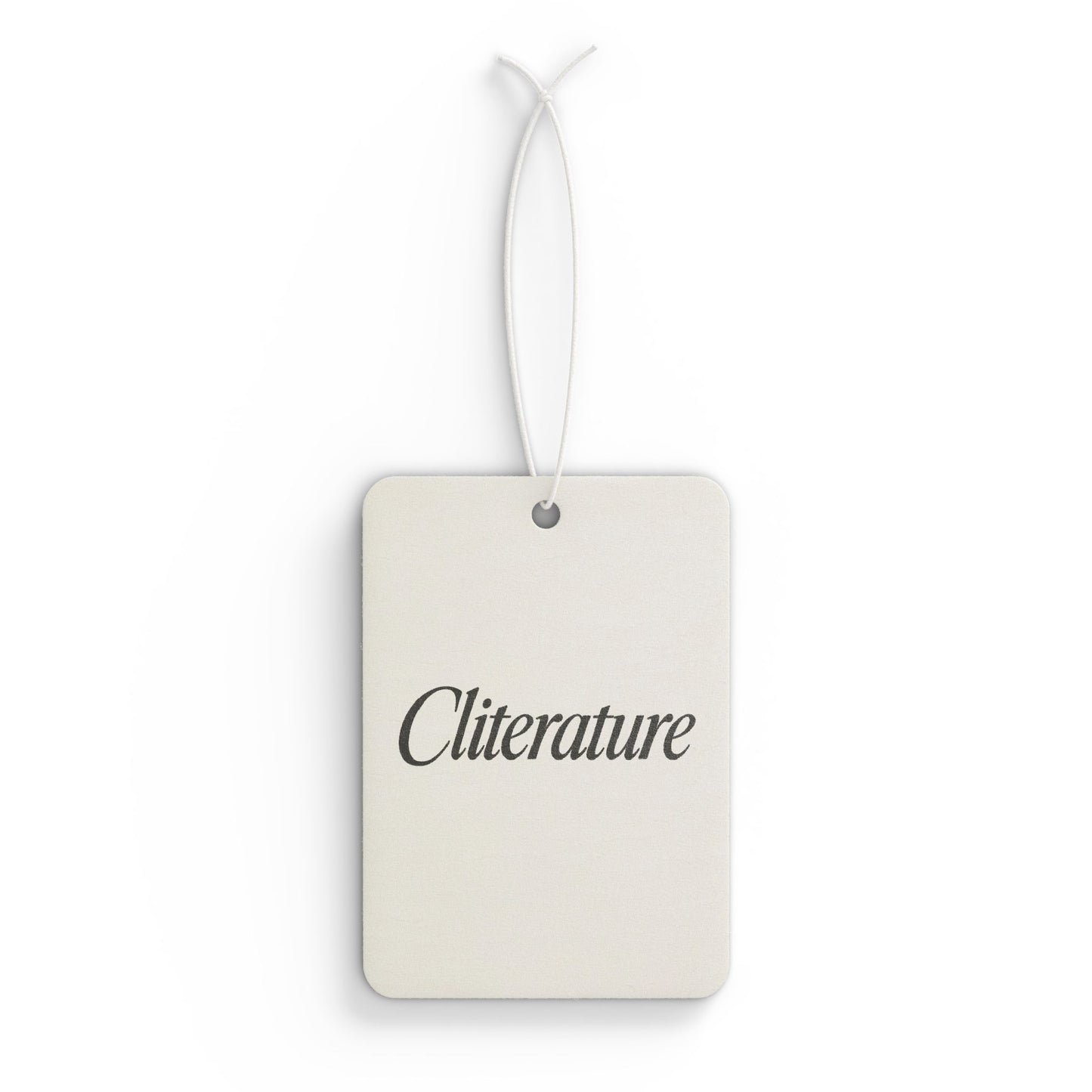 Cliterature Car Air Freshener ©