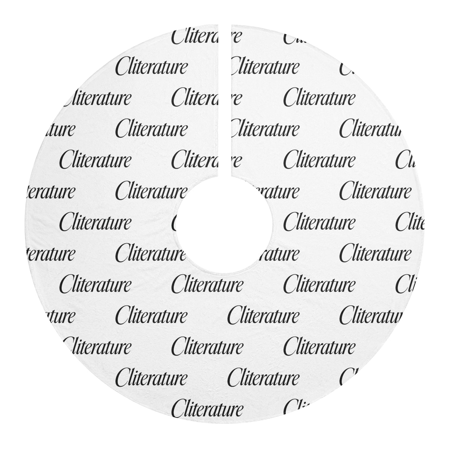 Cliterature Christmas Tree Skirts ©