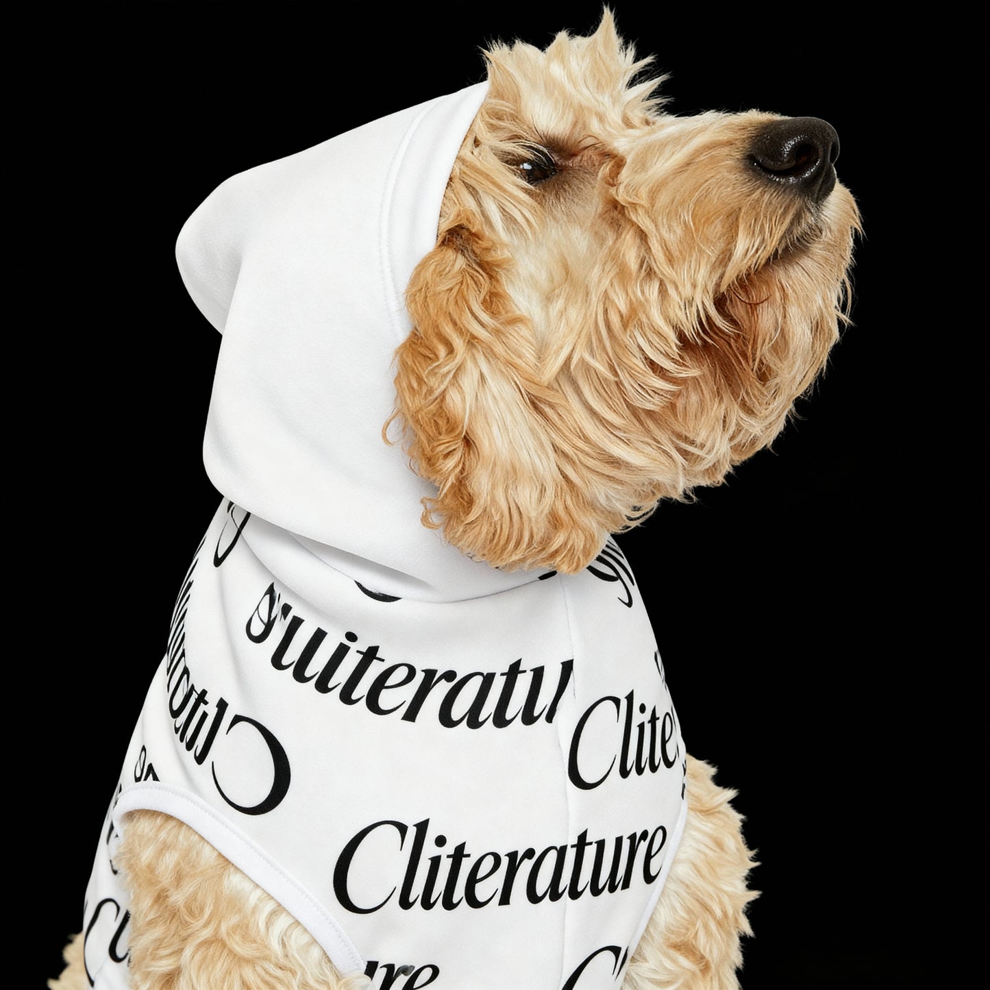 Cliterature Pet Hoodie ©