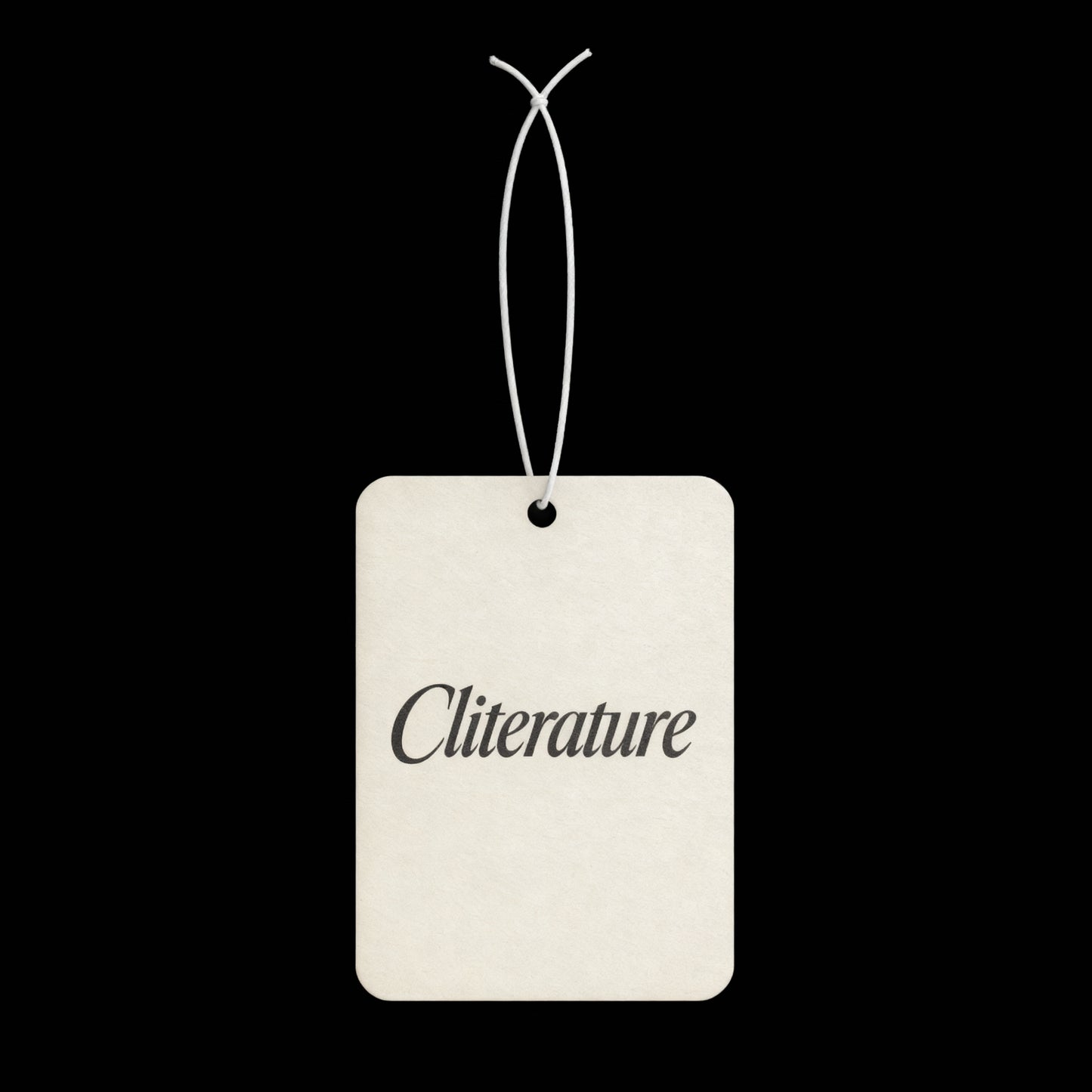 Cliterature Car Air Freshener ©