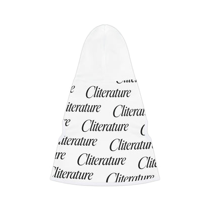 Cliterature Pet Hoodie ©