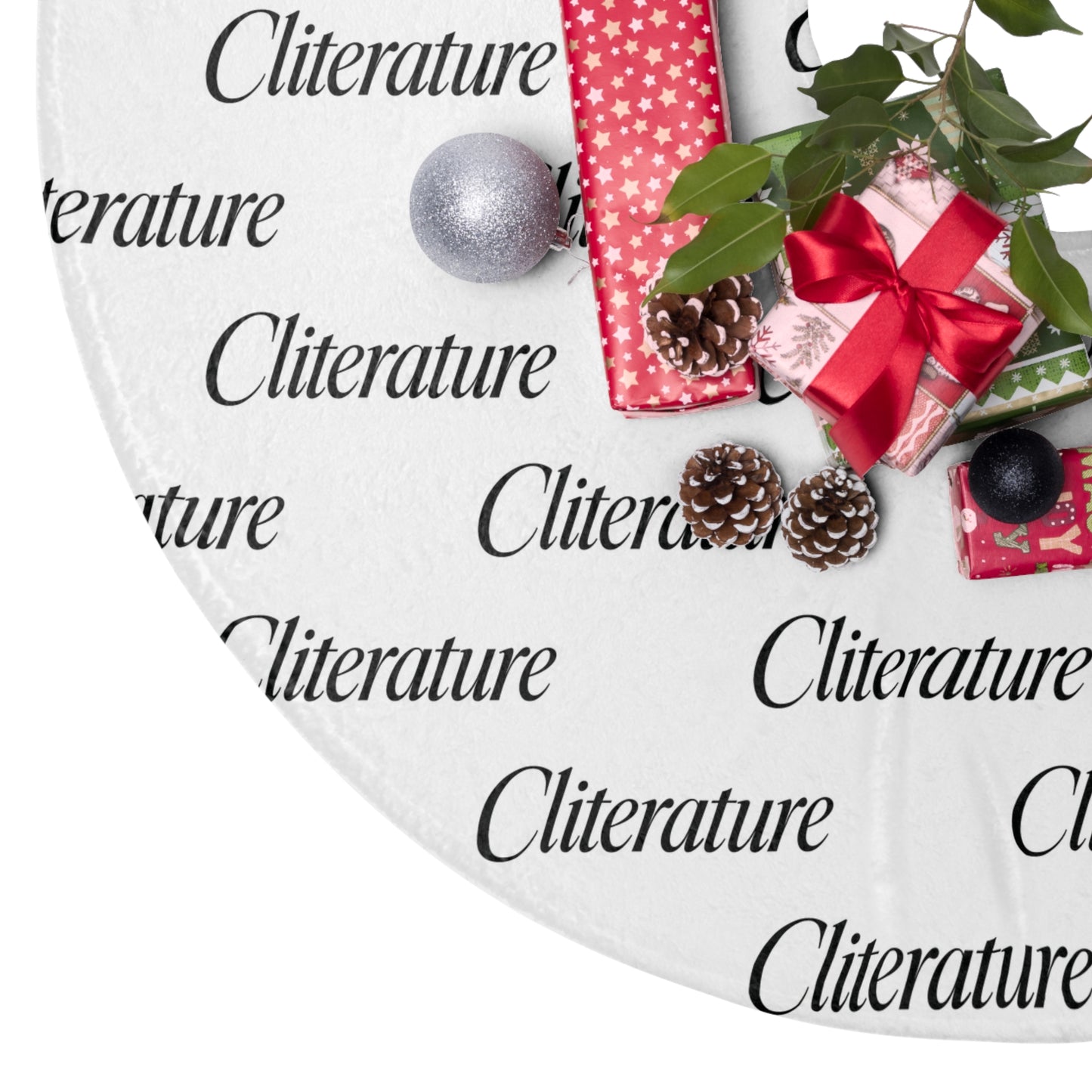 Cliterature Christmas Tree Skirts ©