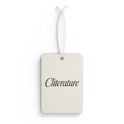 Cliterature Car Air Freshener ©