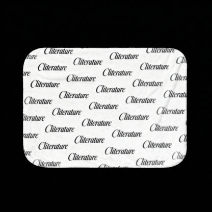 Cliterature Sherpa Blanket ©
