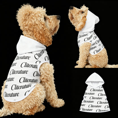 Cliterature Pet Hoodie ©