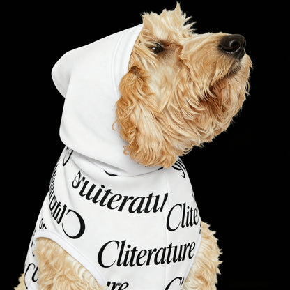 Cliterature Pet Hoodie ©