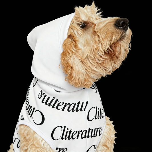 Cliterature Pet Hoodie ©
