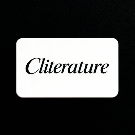 Cliterature Car Magnet ©