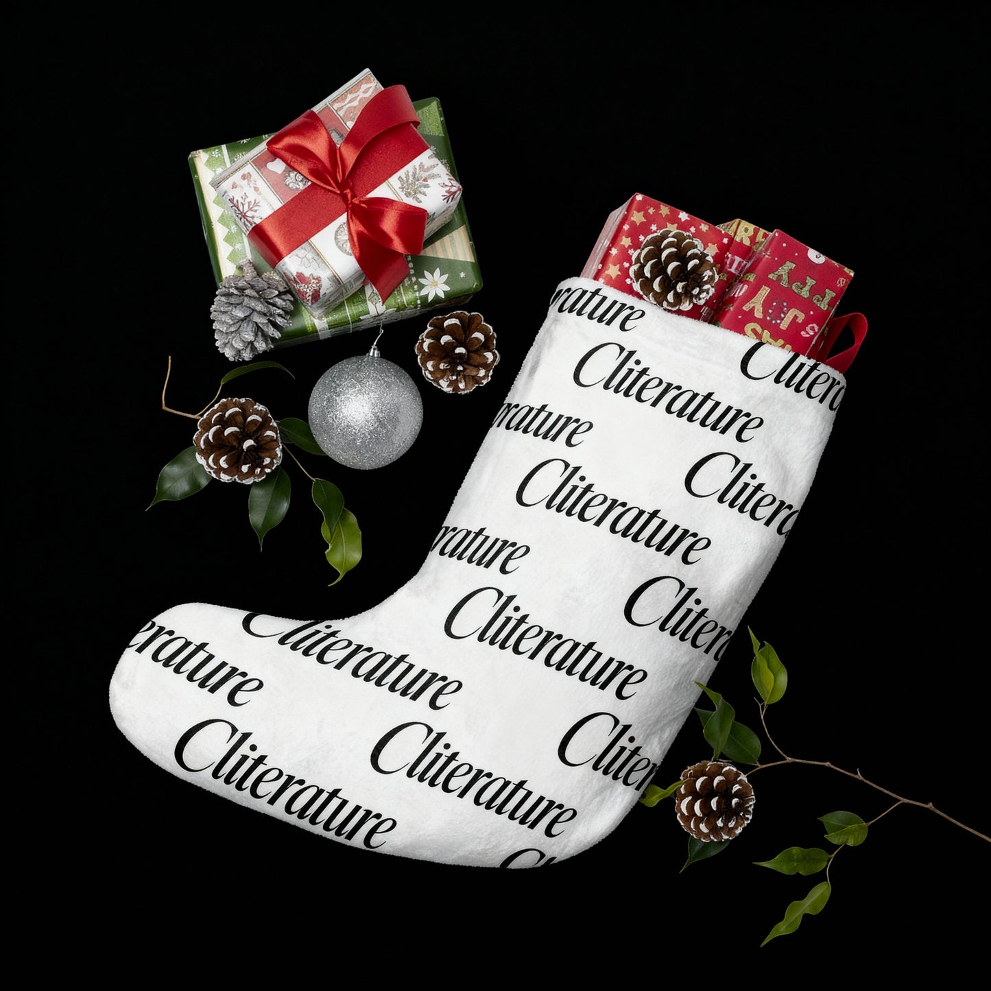 Cliterature Christmas Stockings ©